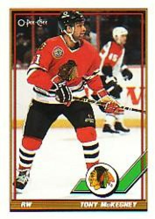 NHL 1991-92 O-Pee-Chee - No 484 - Tony McKegney