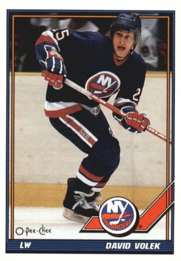 NHL 1991-92 O-Pee-Chee - No 488 - David Volek