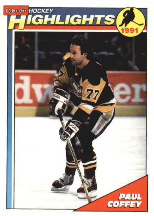 NHL 1991-92 O-Pee-Chee - No 504 - Paul Coffey