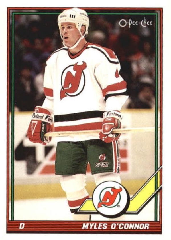 NHL 1991-92 O-Pee-Chee - No 509 - Myles O'Connor