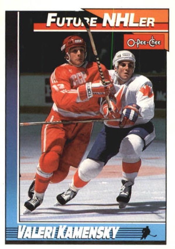 NHL 1991-92 O-Pee-Chee - No 513 - Valeri Kamensky