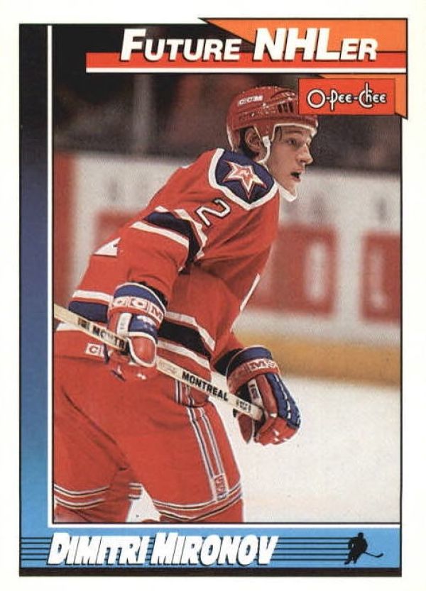 NHL 1991-92 O-Pee-Chee - No 515 - Dimitri Mironov