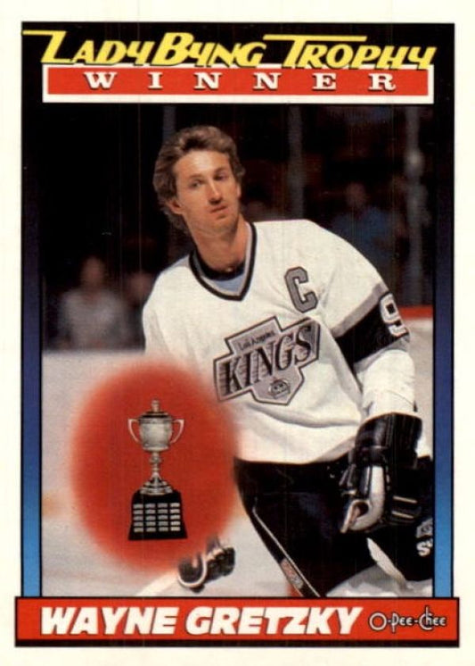 NHL 1991-92 O-Pee-Chee - No 520 - Wayne Gretzky