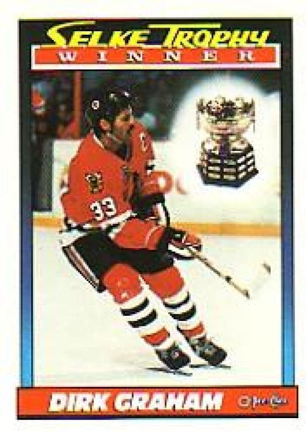 NHL 1991-92 O-Pee-Chee - No 521 - Dirk Graham