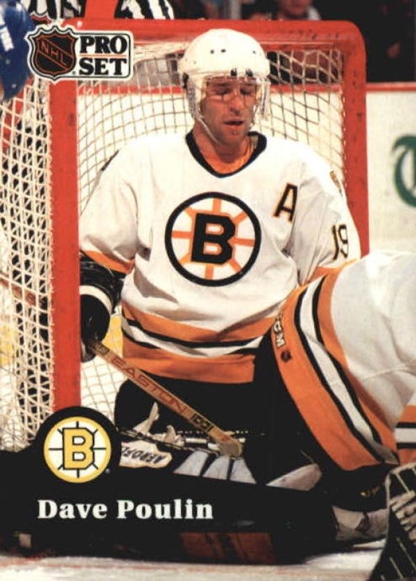 NHL 1991-92 ProSet - No 12 - Dave Poulin