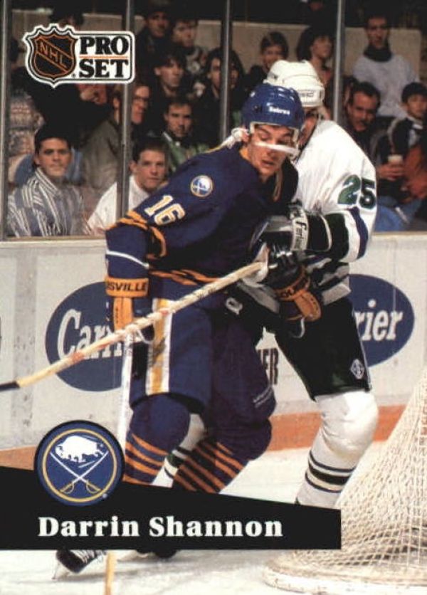 NHL 1991-92 ProSet - No 14 - Darrin Shannon