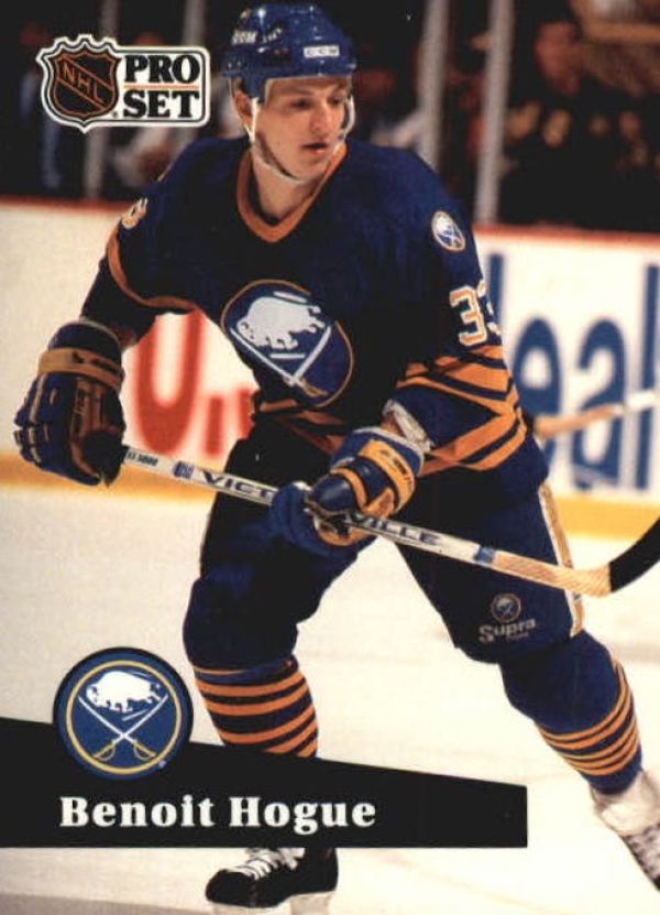 NHL 1991-92 ProSet - No 17 - Benoit Hogue