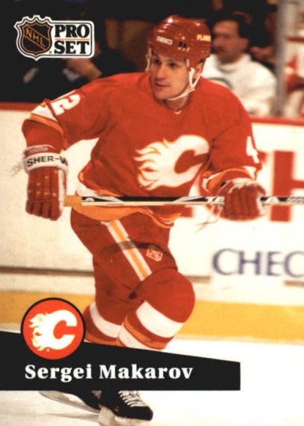 NHL 1991-92 ProSet - No 39 - Sergei Makarov