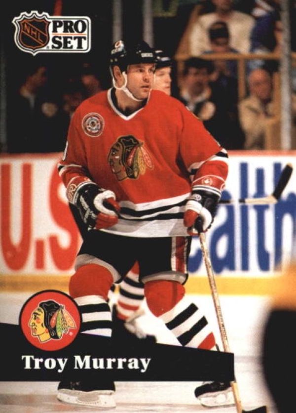 NHL 1991-92 ProSet - No 46 - Troy Murray