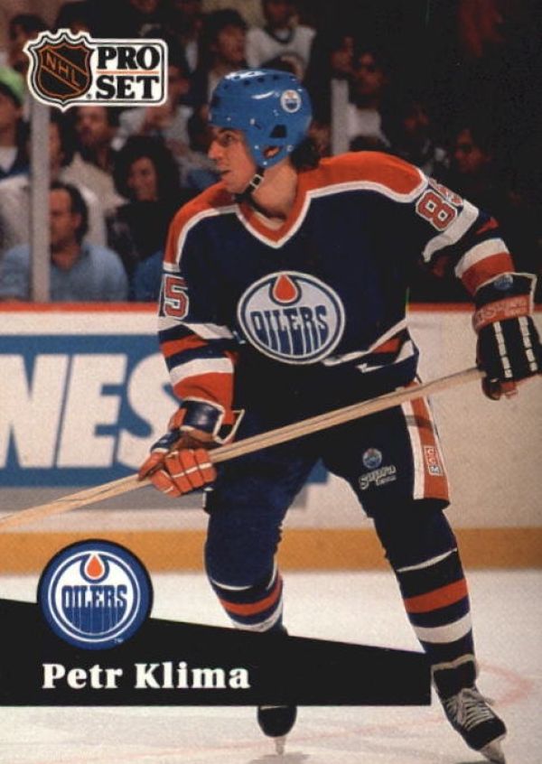 NHL 1991-92 ProSet - No 72 - Petr Klima