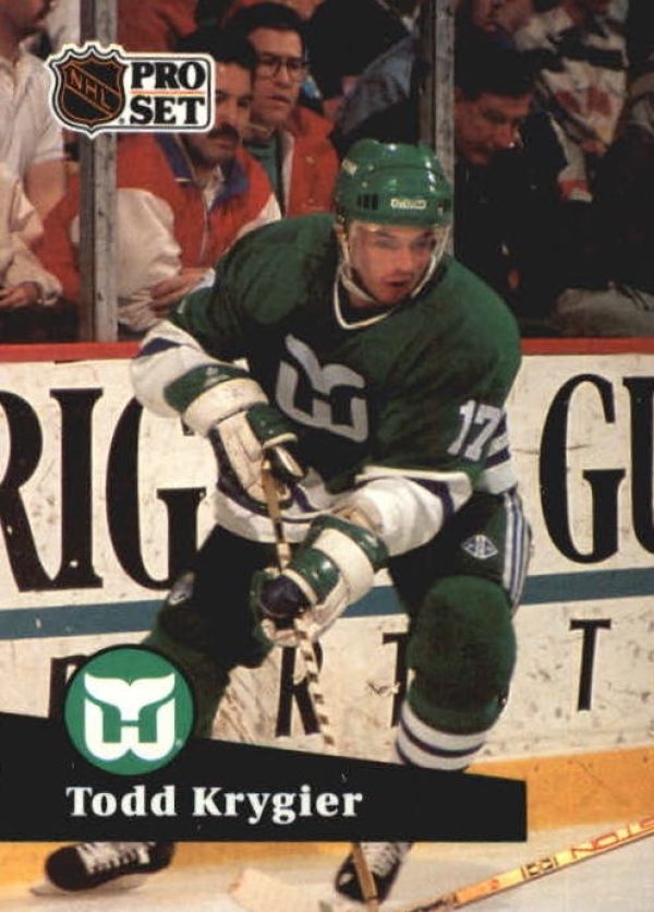 NHL 1991-92 ProSet - No 83 - Todd Krygier