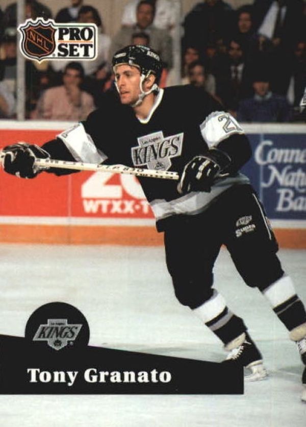 NHL 1991-92 ProSet - No 98 - Tony Granato