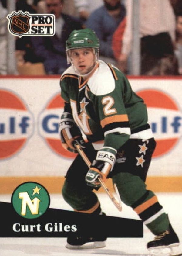 NHL 1991-92 ProSet - No 114 - Curt Giles