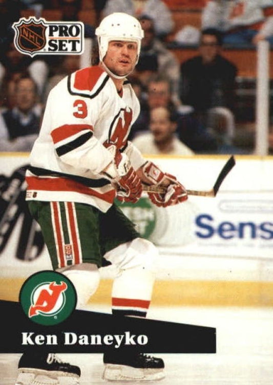 NHL 1991-92 ProSet - No. 139 - Ken Daneyko