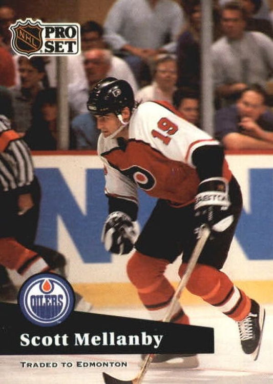 NHL 1991-92 ProSet - No 172 - Scott Mellanby