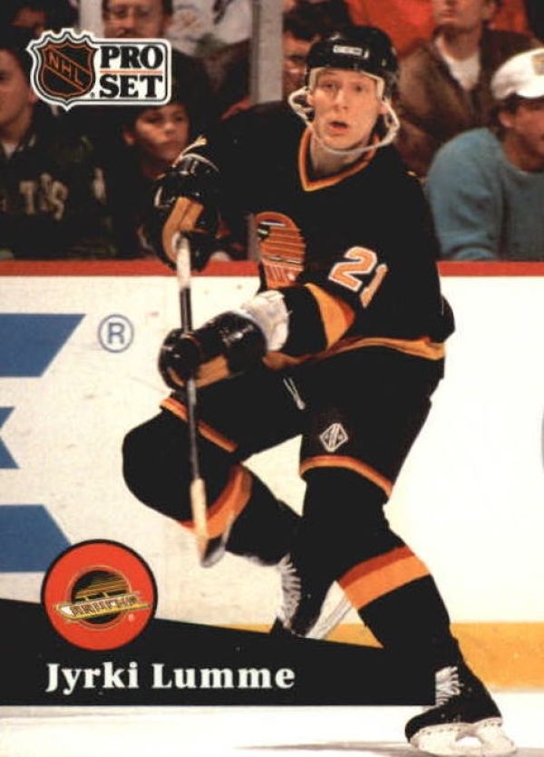 NHL 1991-92 ProSet - No 240 - Jyrki Lumme