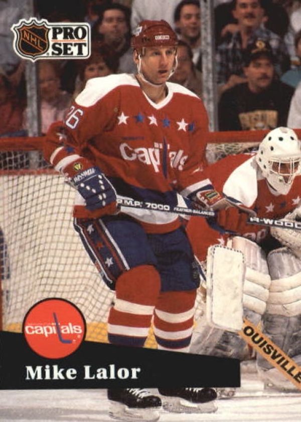 NHL 1991-92 ProSet - No 255 - Mike Lalor