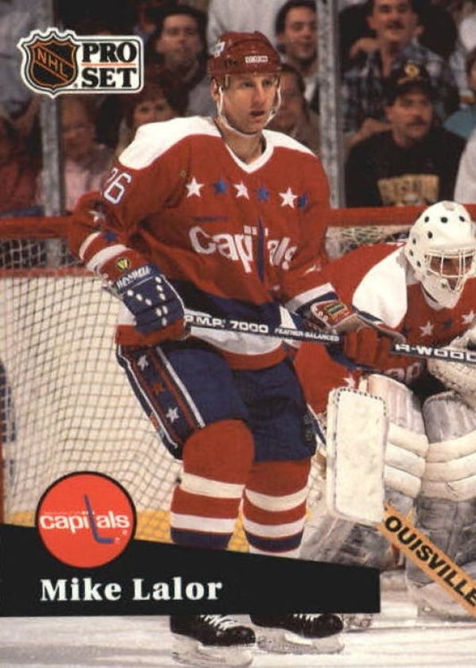 NHL 1991-92 ProSet - No. 255 - Mike Lalor