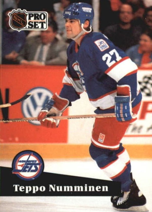 NHL 1991-92 ProSet - No 261 - Teppo Numminen