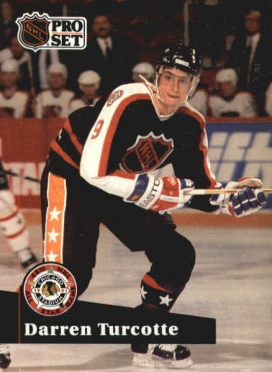 NHL 1991-92 ProSet - No 310 - Darren Turcotte