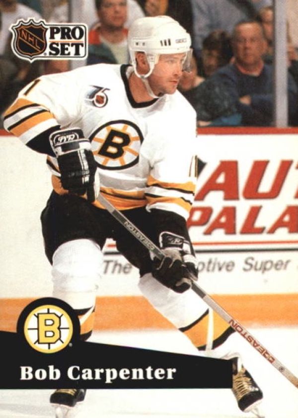 NHL 1991-92 ProSet - No 349 - Bob Carpenter