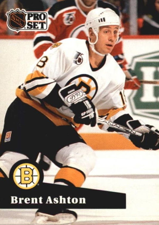 NHL 1991-92 ProSet - No 352 - Brent Ashton