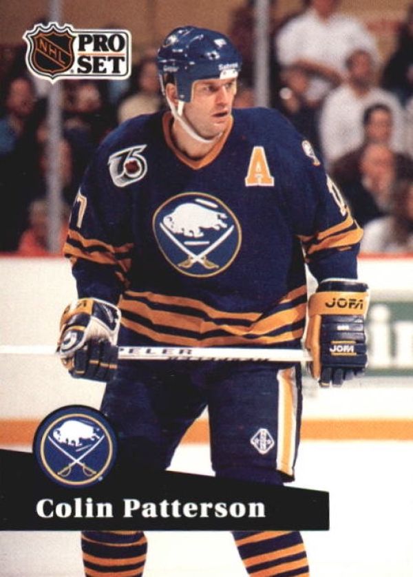 NHL 1991-92 ProSet - No 356 - Colin Patterson