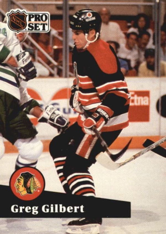 NHL 1991-92 ProSet - No 372 - Greg Gilbert