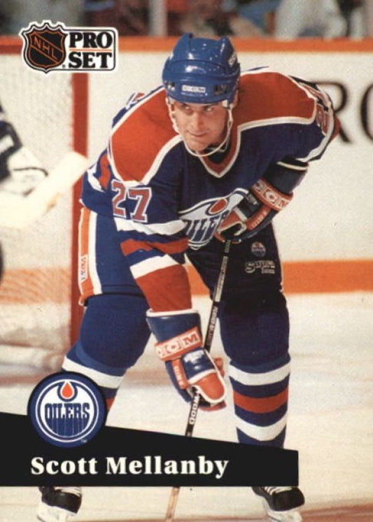 NHL 1991-92 ProSet - No 383 - Scott Mellanby