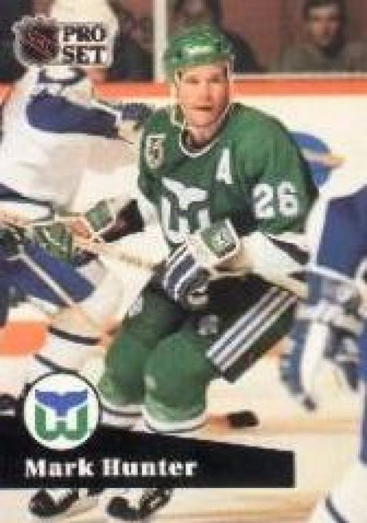 NHL 1991-92 ProSet - No 390 - Mark Hunter