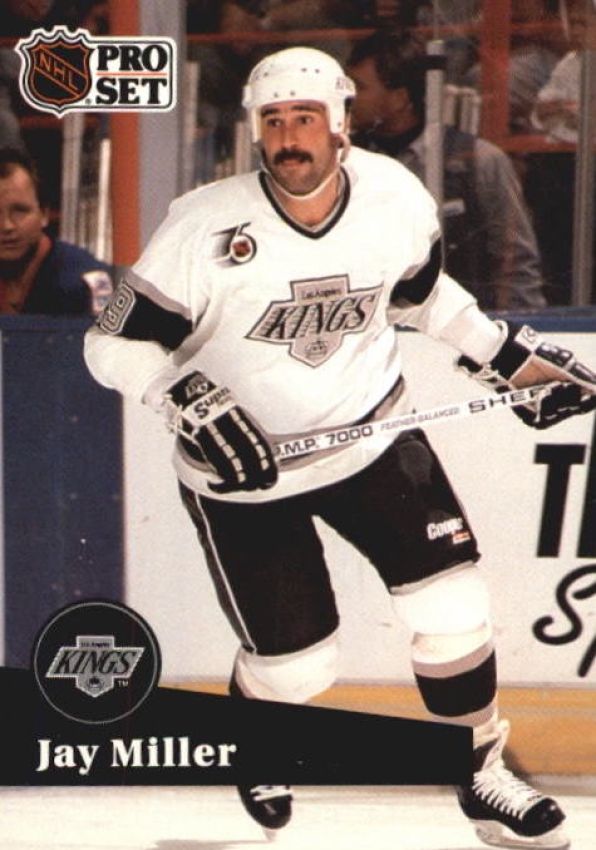 NHL 1991-92 ProSet - No 402 - Jay Miller