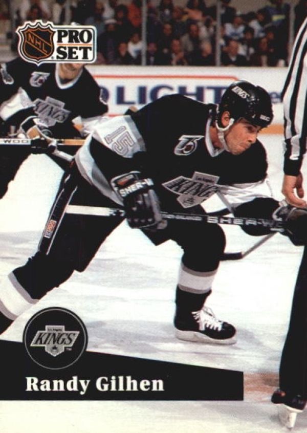 NHL 1991-92 ProSet - No 403 - Randy Gilhen