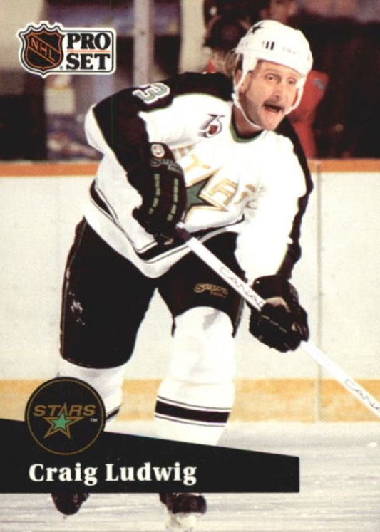 NHL 1991-92 ProSet - No 411 - Craig Ludwig