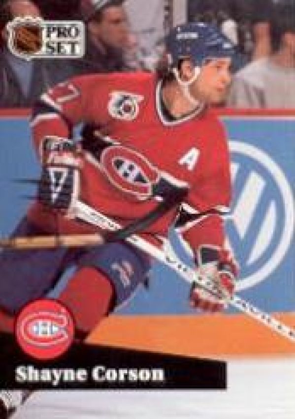 NHL 1991-92 ProSet - No 413 - Shayne Corson