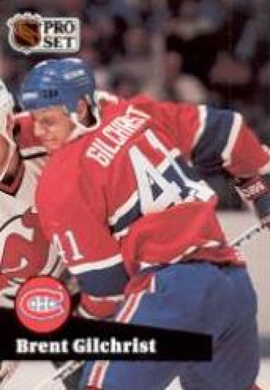 NHL 1991-92 ProSet - No 414 - Brent Gilchrist