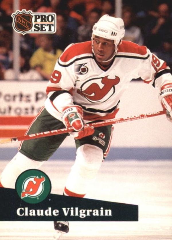 NHL 1991-92 ProSet - No 425 - Claude Vilgrain