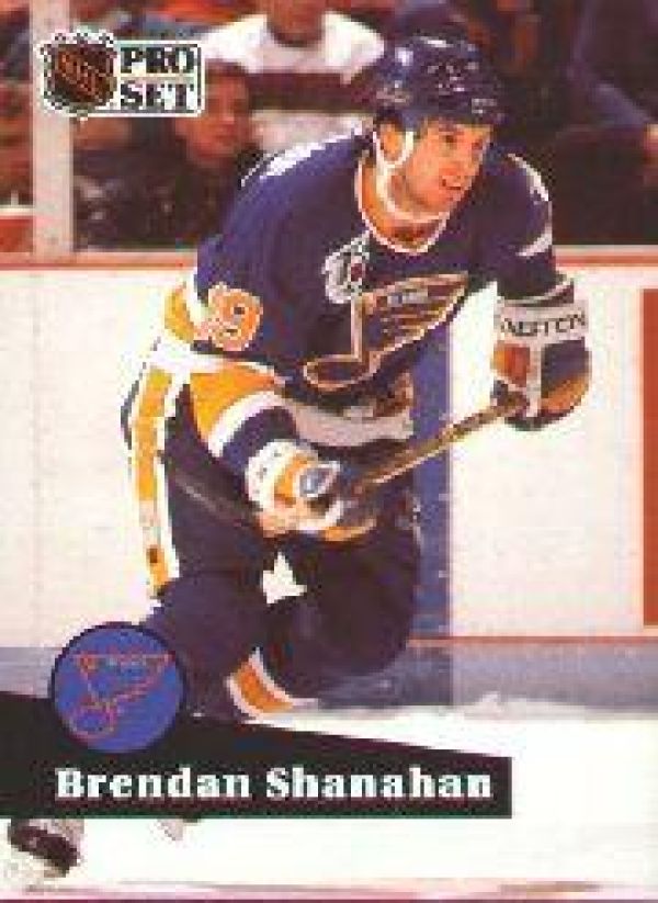 NHL 1991-92 ProSet - No 475 - Brendan Shanahan