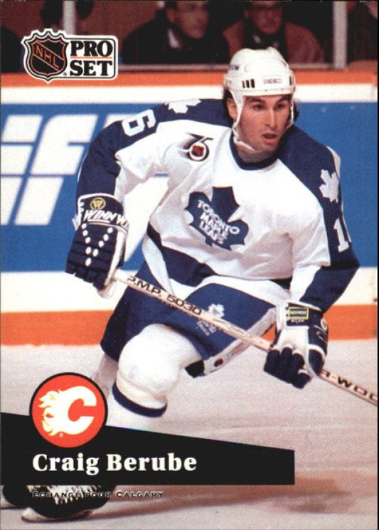 NHL 1991-92 ProSet - No 495 - Craig Berube