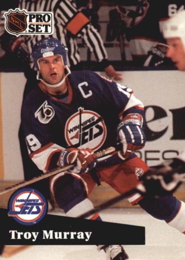 NHL 1991-92 ProSet - No 514 - Troy Murray