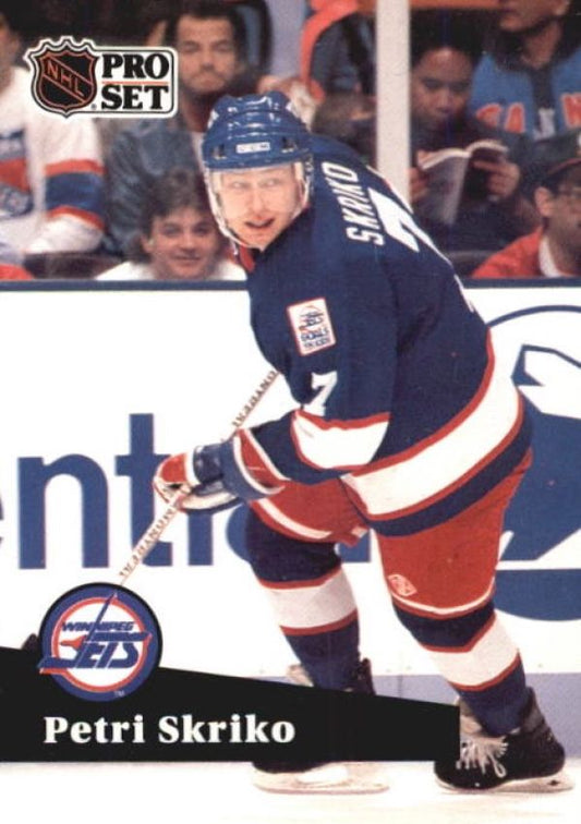 NHL 1991-92 ProSet - No 517 - Petri Skriko