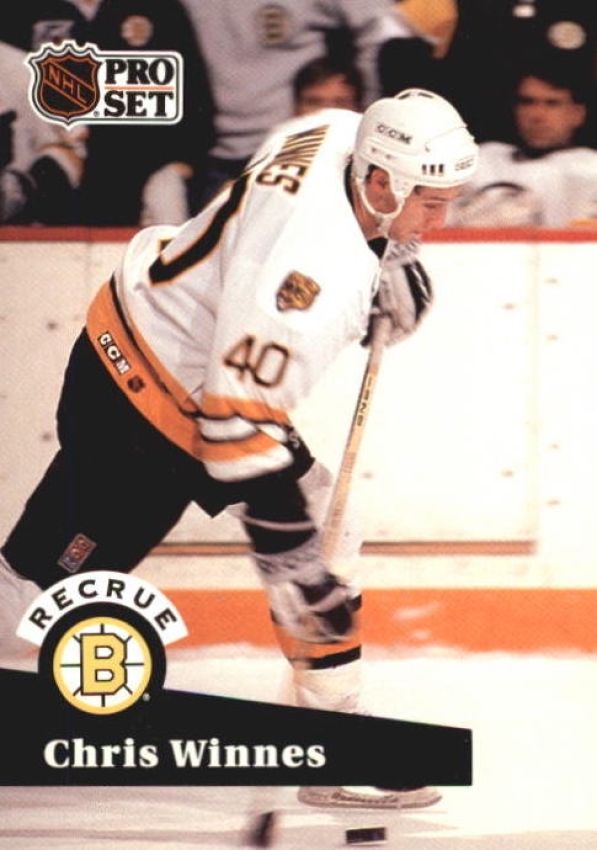 NHL 1991-92 ProSet - No 522 - Chris Winnes