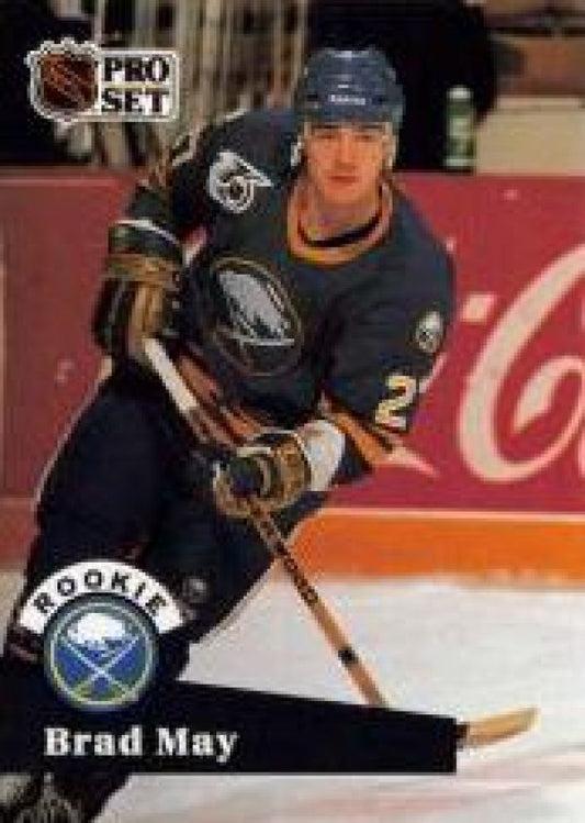 NHL 1991-92 ProSet - No 523 - Brad May