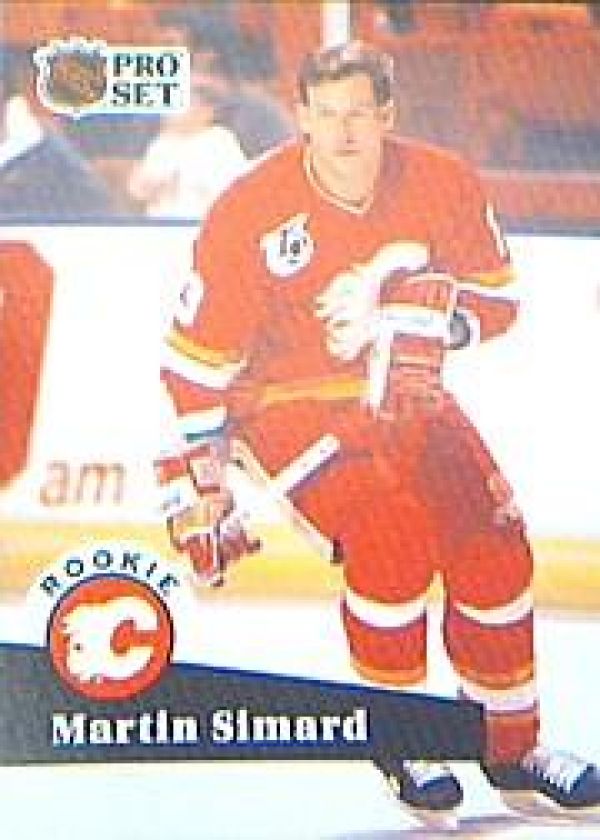 NHL 1991-92 ProSet - No 526 - Martin Simard