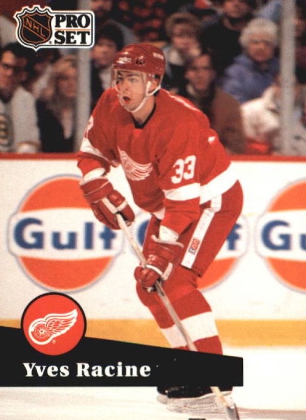 NHL 1991-92 ProSet French - No 54 - Yves Racine