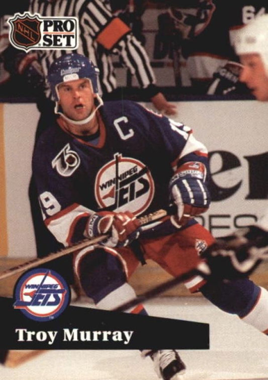 NHL 1991-92 ProSet French - No 514 - Troy Murray