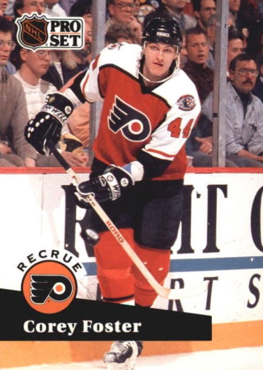 NHL 1991-92 ProSet French - No 551 - Corey Foster