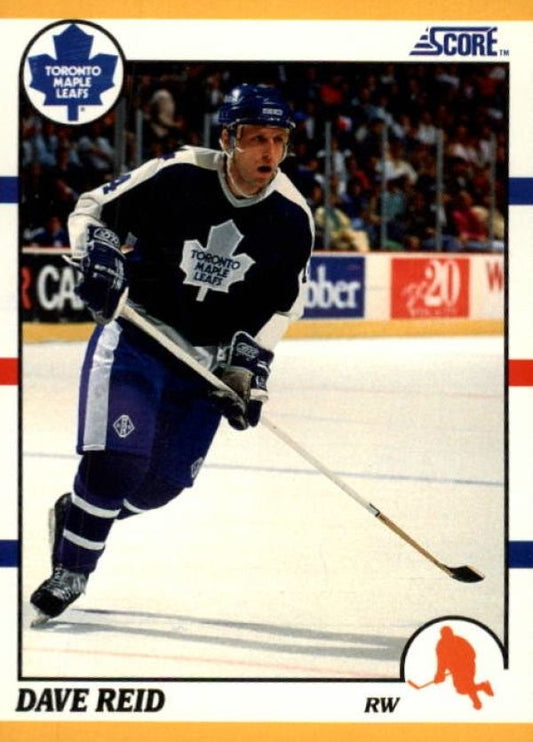 NHL 1990-91 Score Rookie & Traded - No 109T - Dave Reid