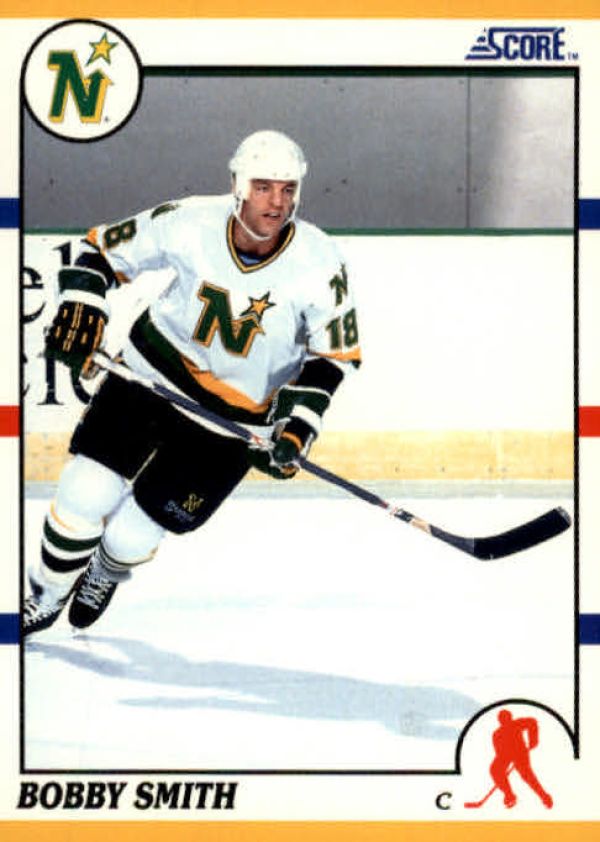 NHL 1990-91 Score Rookie & Traded - No 75T - Bobby Smith