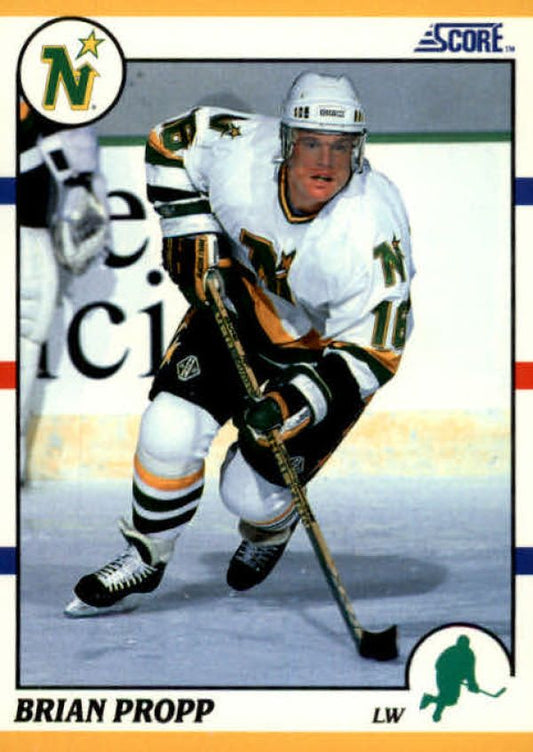 NHL 1990-91 Score Rookie &amp; Traded - No 34T - Brian Popp