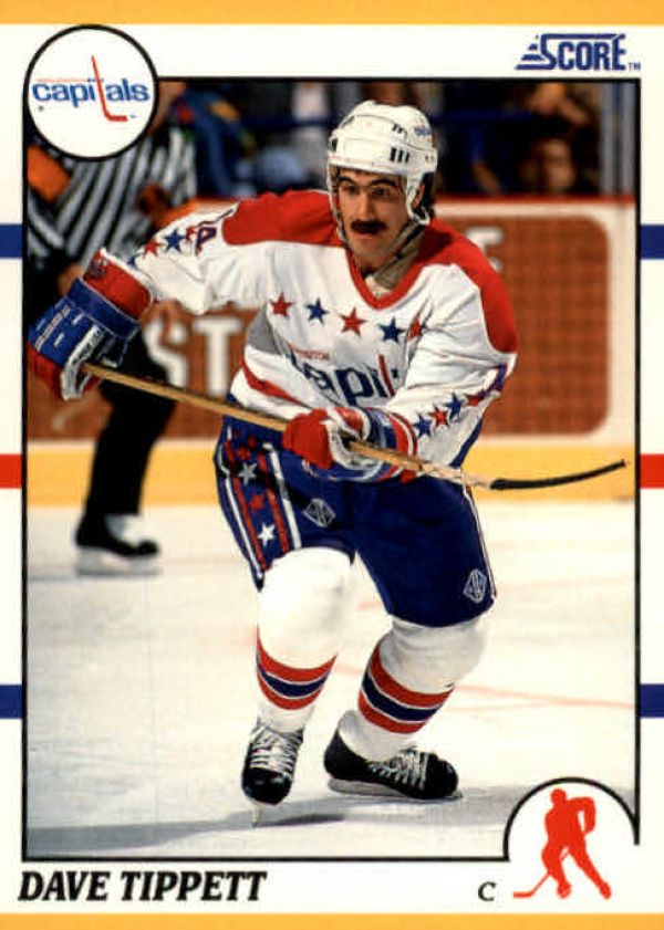 NHL 1990-91 Score Rookie &amp; Traded - No 29T - Dave Tippett